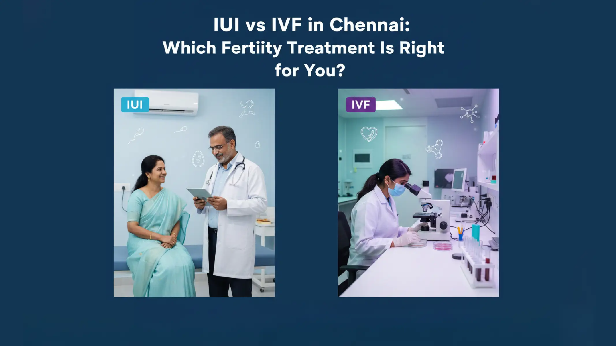 IUI vs IVF in Chennai: Which Fertility Treatment Is Right for You?