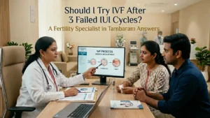 Should I Try IVF After 3 Failed IUI Cycles? A Fertility Specialist in Tambaram Answers