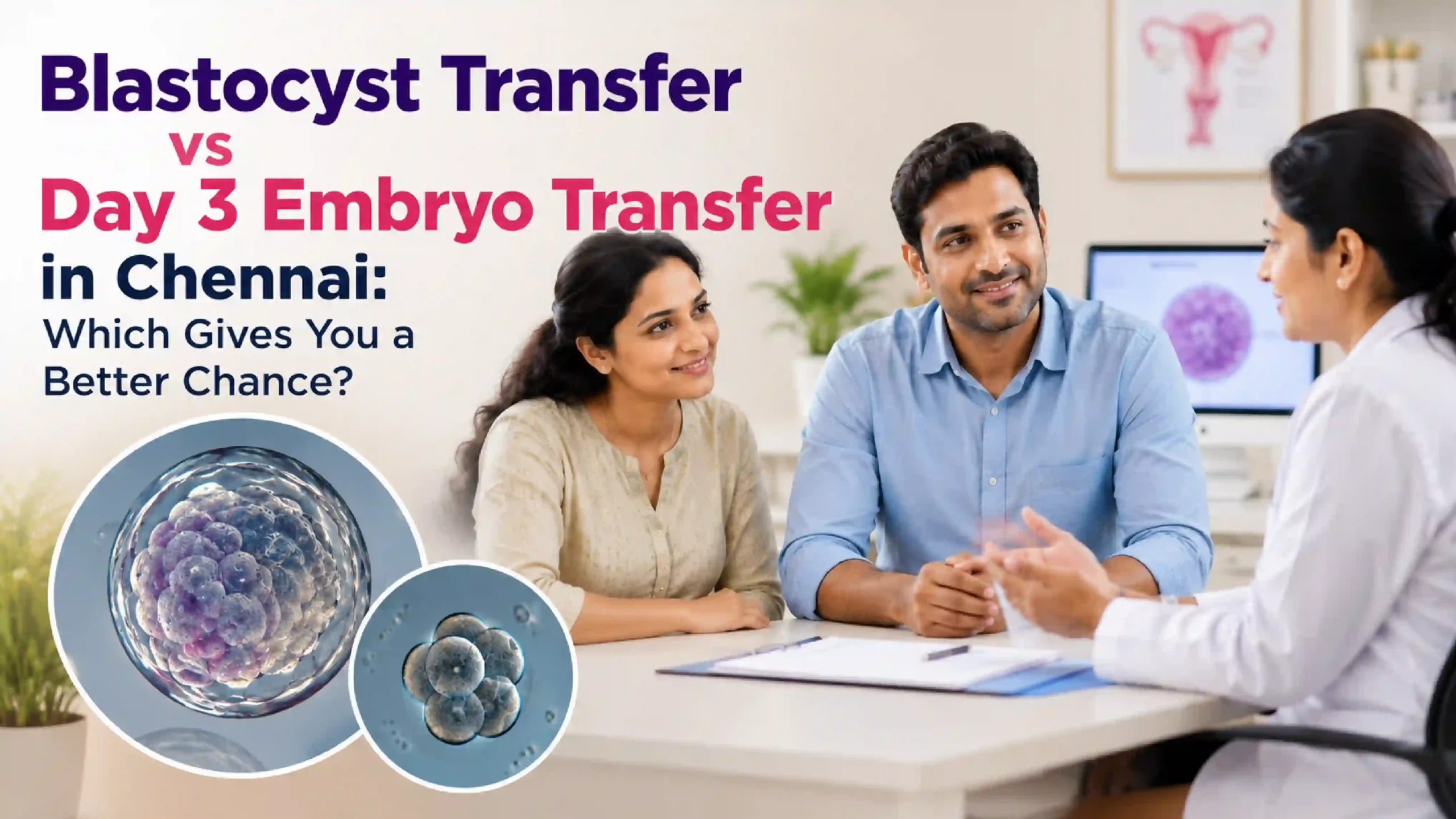Blastocyst Transfer vs Day 3 Embryo Transfer in Chennai: Which Gives You a Better Chance?
