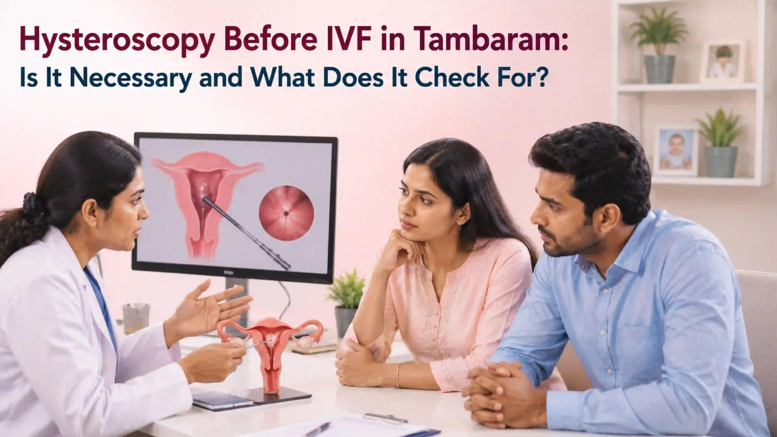 Hysteroscopy Before IVF in Tambaram: Is It Necessary and What Does It Check For?