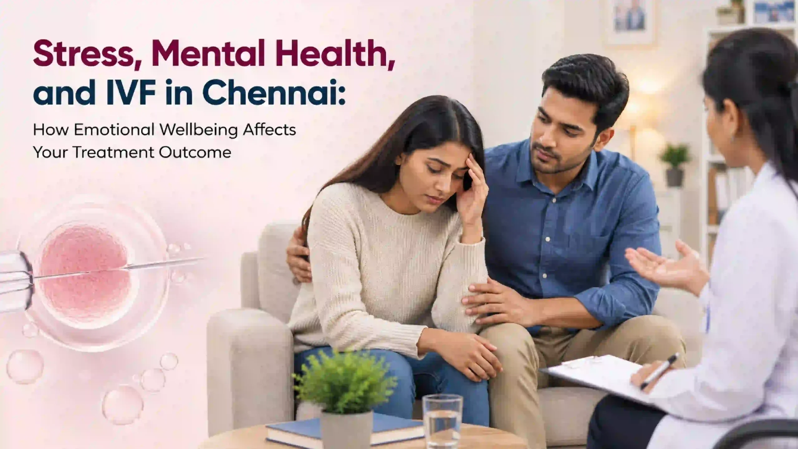 Stress, Mental Health, and IVF in Chennai: How Emotional Wellbeing Affects Your Treatment Outcome
